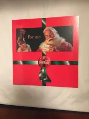 5 Card Coca-Cola 1995 Santa Christmas In Folder: 5 Card Coke Set Phone Card