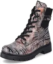 [Rieker] Women's Combat Boots Y2421, Women's Ankle Boots, Multi 00, 36 EU