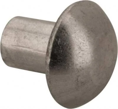 RivetKing 18N75RRD3P 3/16" X 3/4" Round Head Stainless Steel Solid Rivet 1lb Box