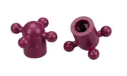 Porkchop BMX Iliad Faucet old school BMX bicycle valve caps - GT PURPLE