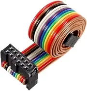 XYWHPGV IDC Rainbow Wire Flat Cable 12P A-type FC/FC Connector 2.54mm Pitch 0.5m/19.7inch Length(ef371 c432b 779ac 2de1f c8dd6 fbb43