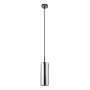 Selvino 1 Light Pendant Black Transparent - 205159N