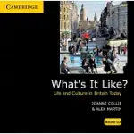 WHAT’S IT LIKE? AUDIO CD