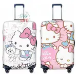 三麗鷗 HELLO KITTY 行李套 SANRIO 防水防塵彈性加厚耐磨保護旅行箱套 KT