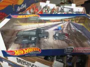 Gasser Hot Wheels Premium Collect Display Set With 3 Gassers 55 Chevy,Nova,Merc.
