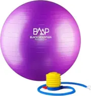 BMP 2000-Pound Anti Burst 65 CM Exercise Stability Ball with Pump LB-05