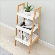 Storage Organiser Kitchen Shelf, Modern Multifunction Balcony Flower Stand Storage Rack Floor Type 3layer Shelving Unit
