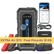 TOPDON VS2000Plus LITHIUM-ION JUMP STARTER CAR BATTERY TESTER BOX POWER BANK