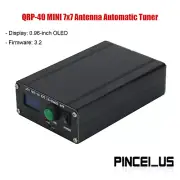 QRP-40 MINI 7x7 Antenna Automatic Tuner 40W Antenna Tuner 0.96" OLED Display pe6