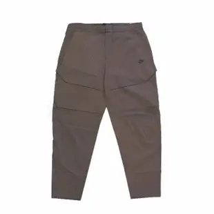 【NIKE 耐吉】長褲 NSW Tech Pack Pants 男款 工裝褲 可調式抽繩 口袋 棕 黑(DD6571-004)