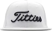 [Power Caps] Titties 3D Golf Hat Snapback Cap PGA Flat Bill Brim