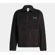 adidas Originals Men's Sz Med SPRT Firebird Sherpa Track Jacket Black NWT