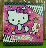 【震撼精品百貨】HELLO KITTY 凱蒂貓~六孔記事本~粉音樂【共1款】