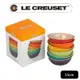 LE CREUSET-瓷器早餐穀片碗組15cm-6入 (彩虹)