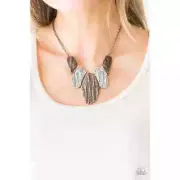 Paparazzi A New DISCovery - Multi Textured Necklace
