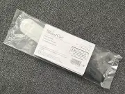 NEW Pampered Chef Cheese Knife Slicer Spreader Stainless Blade Cover Black 1126