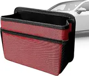 Car Garbage Bin - Small Foldable Car Door Organizer - Small Car Door Organizer, Large Capacity Car Dustbin Garbage Organizer Holder for Car Travel Interior Accessories