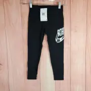 Nike Cloud Wash Leggins Girls Sz 6X Black NEW NWT
