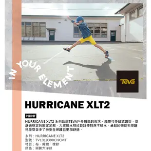 【TEVA】幼/中/大童 Hurricane XLT2 機能運動涼鞋/雨鞋/水鞋/童鞋-大氣天蛾彩/靜水藍 (原廠現貨)