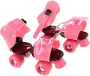 Boys and Girls Roller Skates Inline Skates Stability Boys Skating Shoes Adjustable Sizing