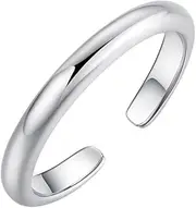[Generic] Adjustable Toe Rings for Women | Trendy Criss-Cross and Classic Band Toe Ring