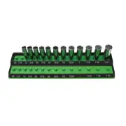 Mechanic's Time Savers PSH50S-GRN 1/2" Peg Socket Holder, Sae, Green