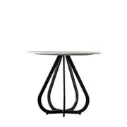 Belle Moorgate Dining Table in Black