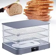 40l Electric Dough Fermenter, 2-Layer Yogurt Bread Fermenter, with Time and Temperature Adjustment, for Home Use, Bakery Use, Food Insulation