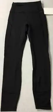 Lululemon Women’s In Movement 7/8 Tight Everlux Black LW5BPGS Size 2