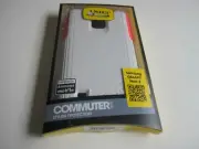 2014 Otter Box Commuter Series White/Pink SAMSUNG GALAXY NOTE 4 Cover NOS BIS