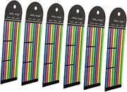 jojofuny 1set Reading Tabs Highlighter Strips for Note Taking and Indexing Annotating Tabs for Office and School Use Enhance Focus and Visual Tracking Skills 6pcs
