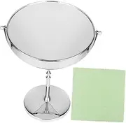 Healeved Desktop Mirror Magnification Double Sided Cosmetic Mirror Led for Home