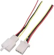 10 Pairs 2.8mm 2/3/4/6/9 Pin Male Female Plug Automotive Electrical Wire Cable Connector Terminal Socket Plug for Motorcycle Car(3Pin)