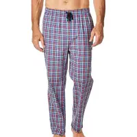 在飛比找ETMall東森購物網優惠-NAUTICA 2023男時尚舒適彩色細格子色長睡褲
