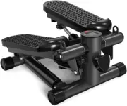 Steppers for Exercise at Home Mini Stair Stepper with Resistance Bands Workout
