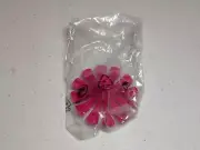 NEW Tupperware Cake Divider Slice Guide 12 Even Pieces Flower Pie Tool Pink