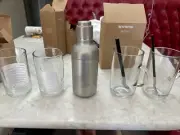 New Lot Of Nespresso Barista Shaker Cups Vertuo Alto Cups Spoons