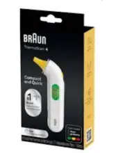 Braun IRT3515 ThermoScan 4 Ear Thermometer