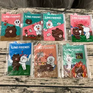 7-11 Line Friends 夾鏈袋 隨身卡套 票卡夾