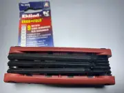 Eklind Ergo-Fold Hex Key Set, 9 per set, Ball Hex Tip, 25919