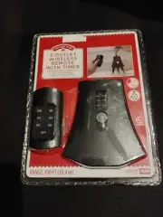 Holiday Time 3 Outlet Wireless Remote with Timer