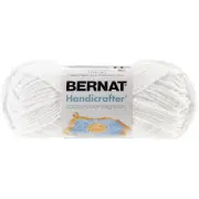 Bernat Handicrafter Cotton Yarn Solids-White 162101-1001