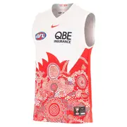 Adult's AFL Sydney Swans Football Club 2025 Stadium Indigenous Jersey