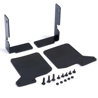 Qmore Front & Rear Mud Flaps Rubber Fender For 1/10 RC Traxxas TRX4 Crawler Rock