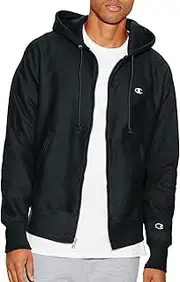 [Champion] Unisex-Adult GF69 Reverse Weave Full-Zip Hoodie Long Sleeve Hooded Sweatshirt