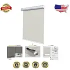 Elegant Blackout Roller Shades - Cordless Thermal Insulated Blinds, 36''x72''
