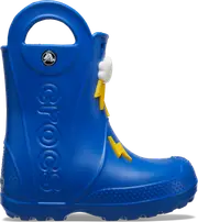 Crocs Toddler Handle It Lightning Bolt Rain Boot; Blue Bolt, C7