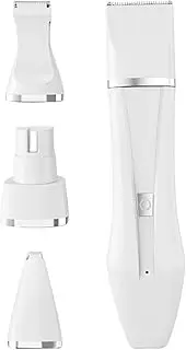 Nail Grinder for Cats - Cordless Low Noise Pet Shaver | Portable Pet Hair Trimmer, Lightweight Cat Shaver for Paws, Eyes, Ears, Face