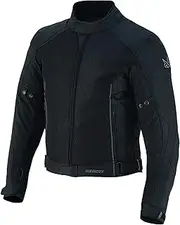 Motorcycle Jacket Men Summer | Protections on Shoulders, Elbows and Back | Maximum Ventilation with Mesh Panels Front, Arms and Back