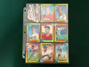 1990 TOPPS TRADED BASEBALL SET - 132 CARDS IN ULTRA PRO SLEEVES - MINT